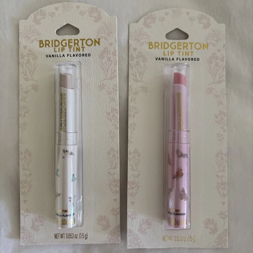 Bridgerton Lip Tint Vanilla Flavored‎ pink Colin Penelope Netflix